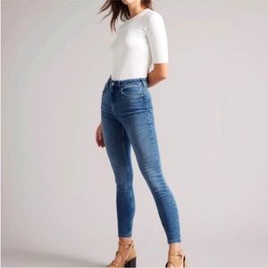 SALE- Ted Baker Blue Skinny Jeans Women’s Size 25 Designer Denim
